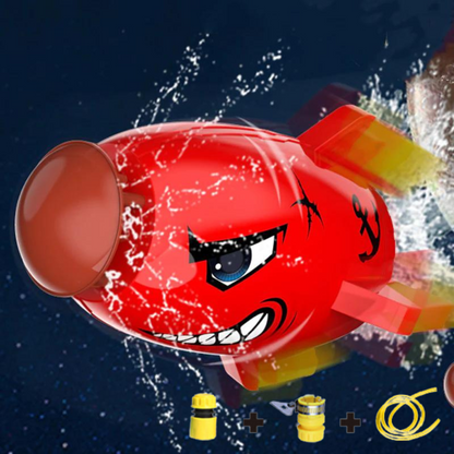 AquaRocket - Vannstrålerakett for familiemoro og hagevanning