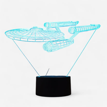 LumoSphere – LED-Lampe med Bordstruktur og Lukket Form