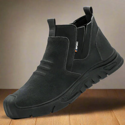 William - Klassiske ankelstøvletter med polstret innersåle og moderne design