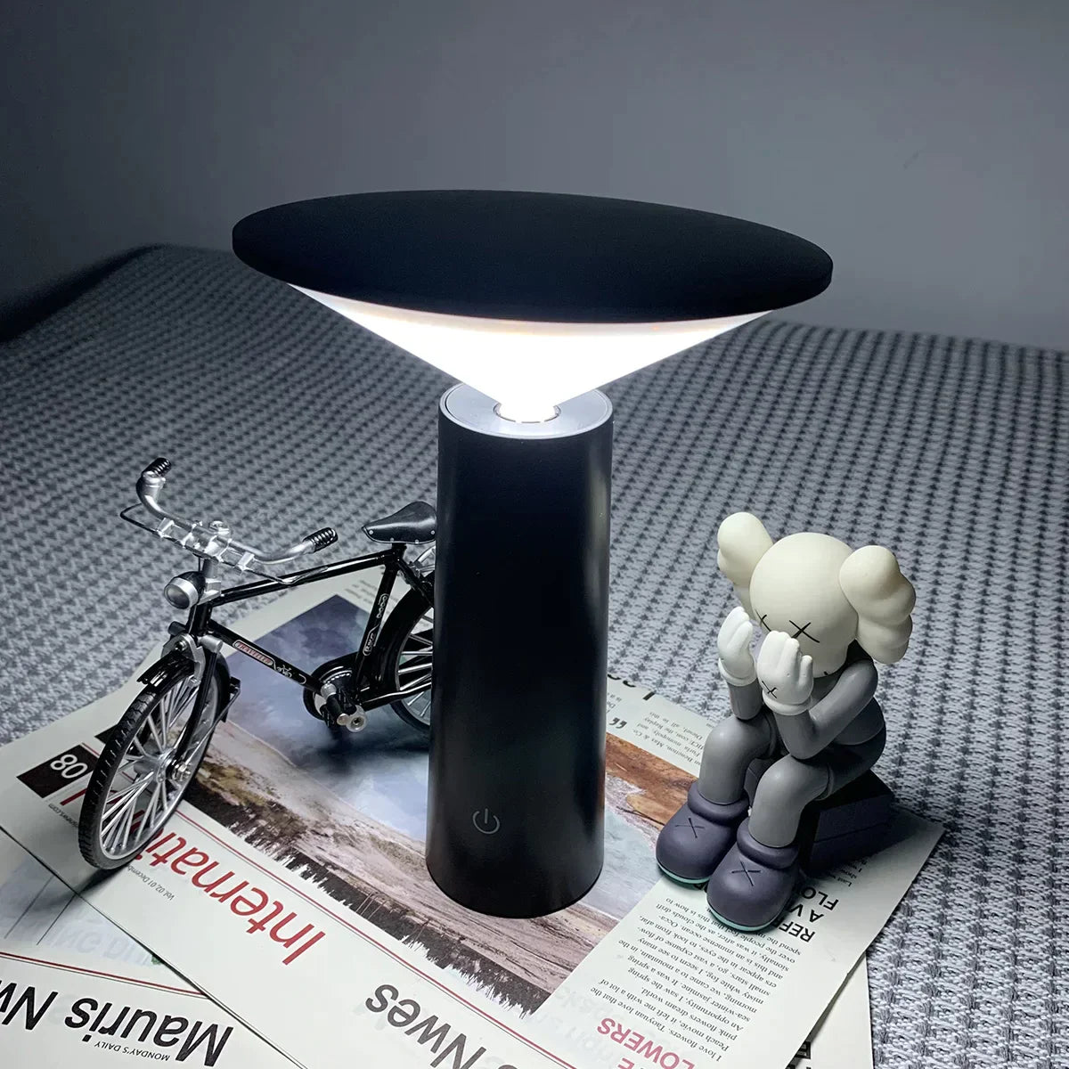 GlowBeam - trådløs bordlampe for moderne livsstil