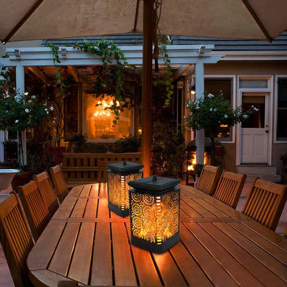 SolarGlow - Solcelledrevet hagelykt med realistisk sjarm