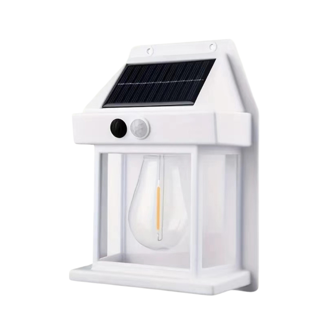 SolarEdge - Smart solcelledrevet utendørslys med bevegelsesdeteksjon og automatisk bryter