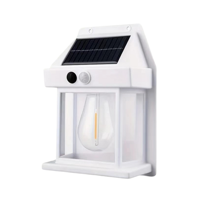 SolarEdge - Smart solcelledrevet utendørslys med bevegelsesdeteksjon og automatisk bryter