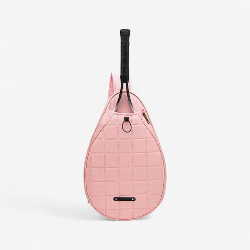 RacketHold – Tennissekk med Justerbar Skulderstropp og Glidelåslommer