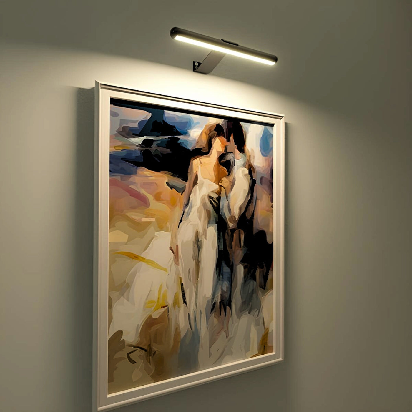 ArtBeam - Trådløs vegglampe for malerier med justerbar lysstyrke