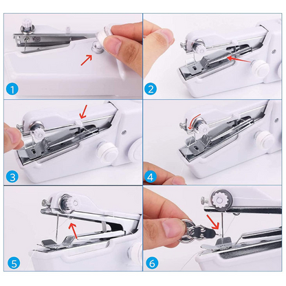 StitchMate - Bærbar håndsymaskin for raske reparasjoner hvor som helst