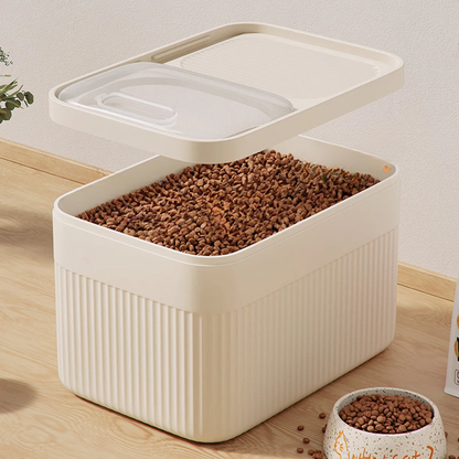 PetFresh – Hundematbeholder med Stor Kapasitet og Transparent Design