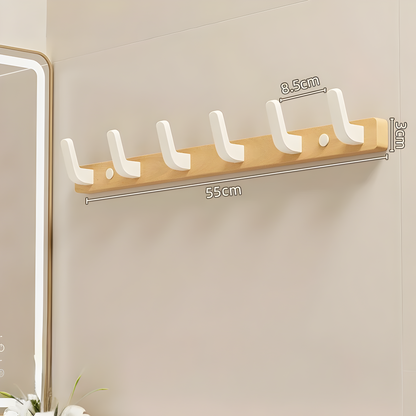 WoodNest - Elegant Veggkrok for Smart og Stilig Oppheng