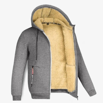 Edward – Langermet hettegenser med fleecefôr og lommer