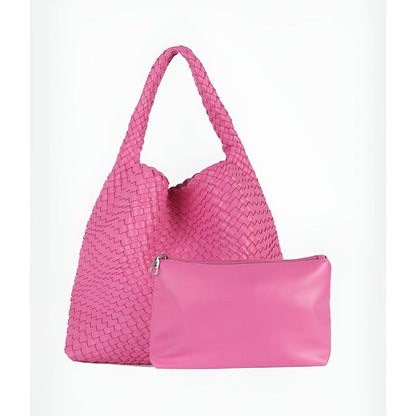 Laura - Stilig håndvevd skulderveske med romslig design