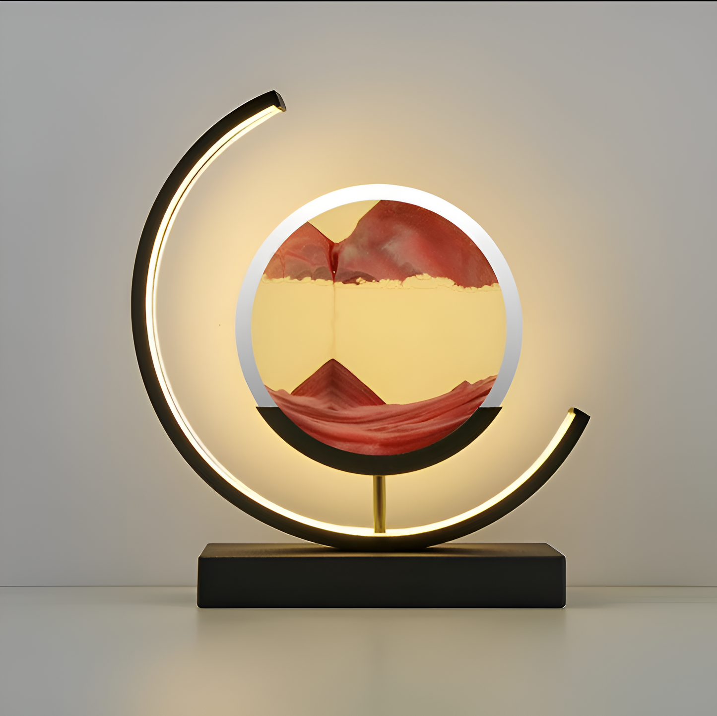 LumiFlow – Visuell LED Sandlys med Justerbar Lysstyrke