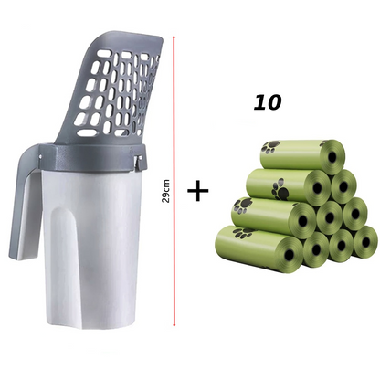 PetEase - Slitesterk øse for rask fjerning av avfall og luktreduksjon