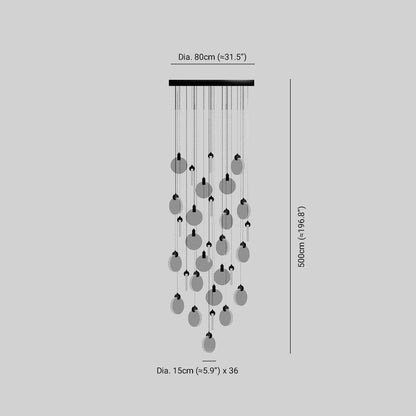 CrystalGlow - Elegant LED pendel til luksuriøst interiør