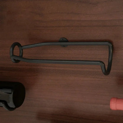 VinoCraft - Minimalistisk veggmontert vinstativ for elegant oppbevaring