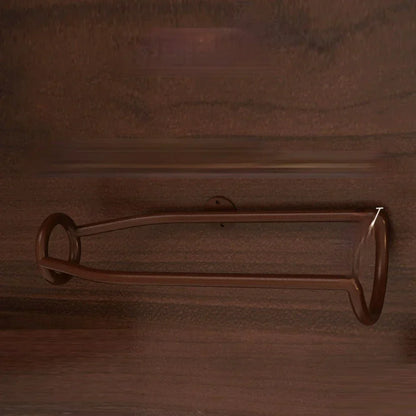 VinoCraft - Minimalistisk veggmontert vinstativ for elegant oppbevaring