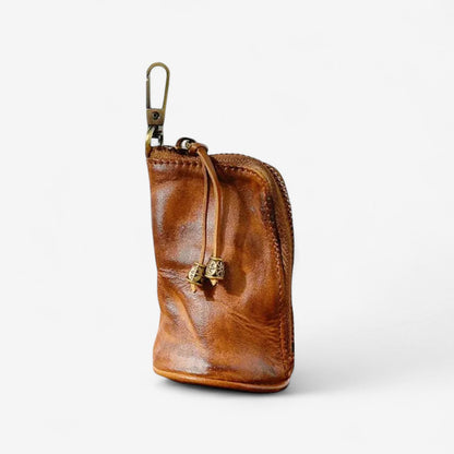 Knut – Nøkkelring lommebok med glidelås og rom