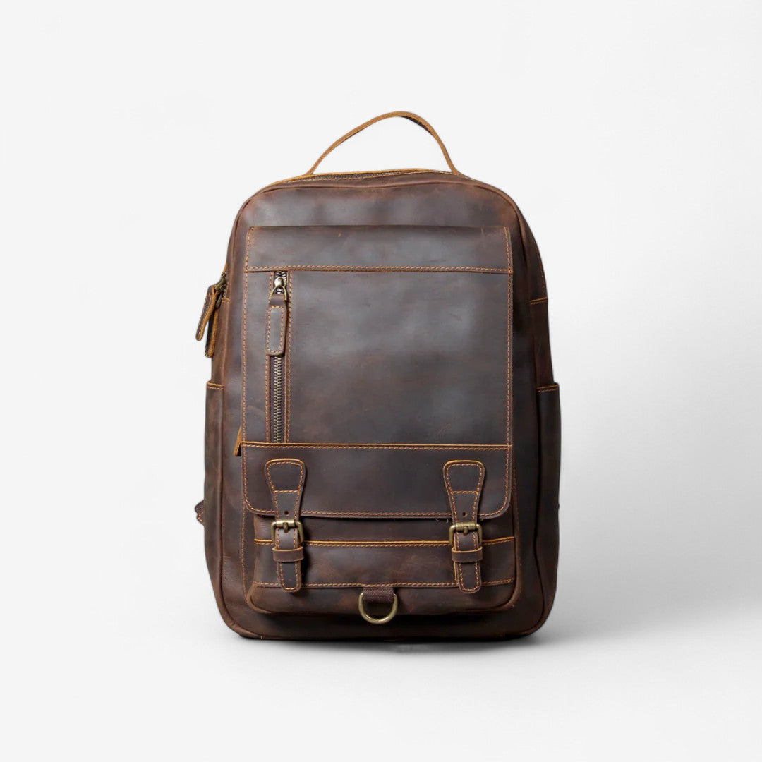 Petter – Stor ryggsekk med justerbare stropper og glidelåslommer