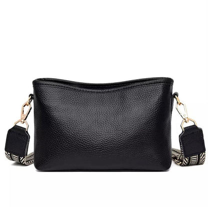 Sophia - Lett skulderveske med flere lommer og justerbar stropp