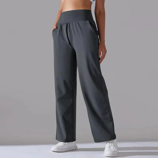 Maya - Stilige yogabukser med høy midje og vide ben for optimal komfort