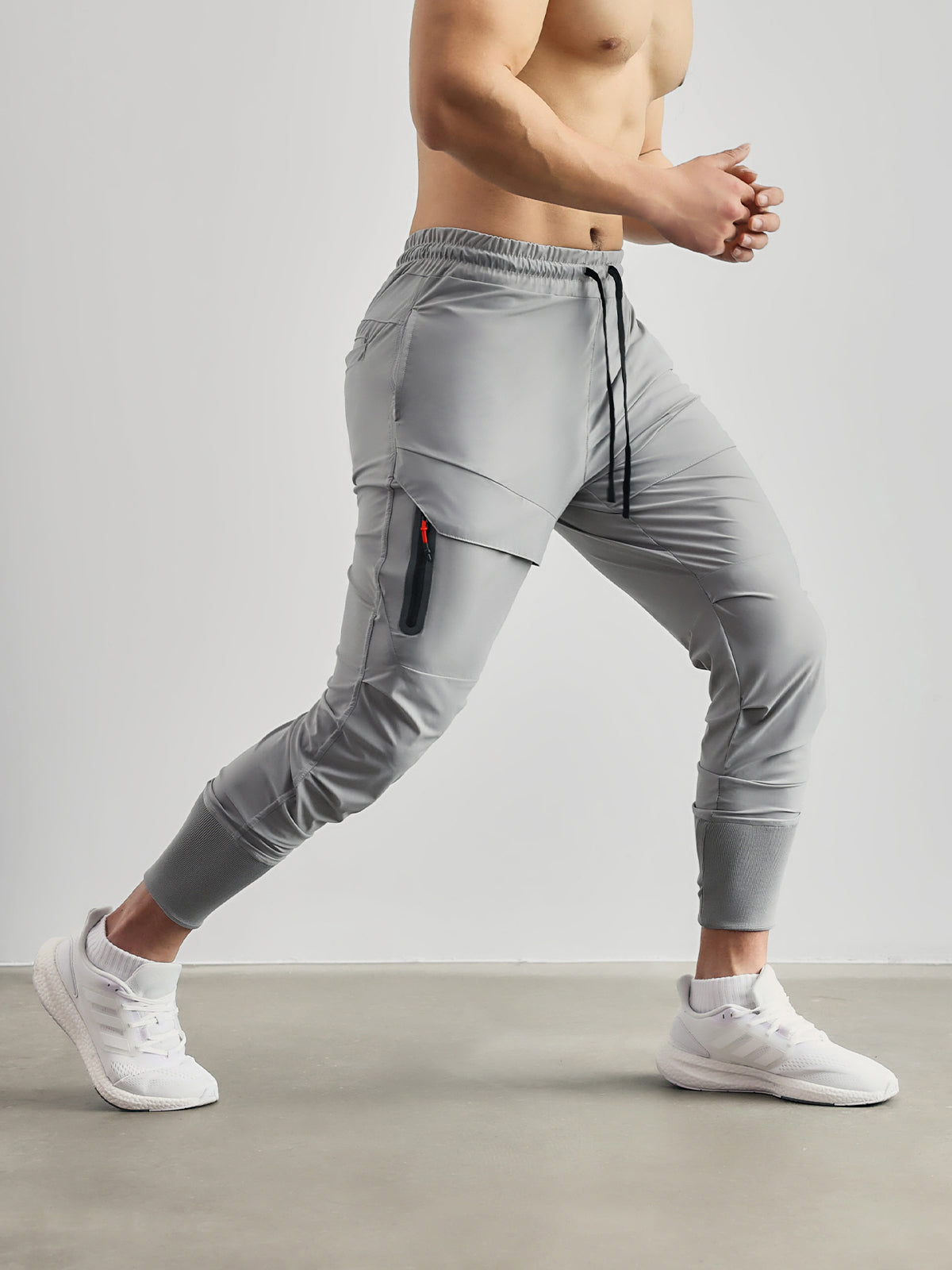 Liam - Sportsbukser med stretchy design og funksjonelle lommer