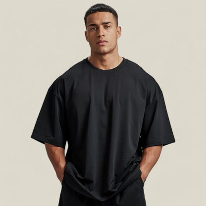 Max - Moderne Oversized T-Skjorte med Avslappet Passform-1