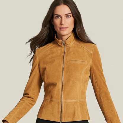 Maya - elegant og flatterende bomberjakke for hverdagsbruk