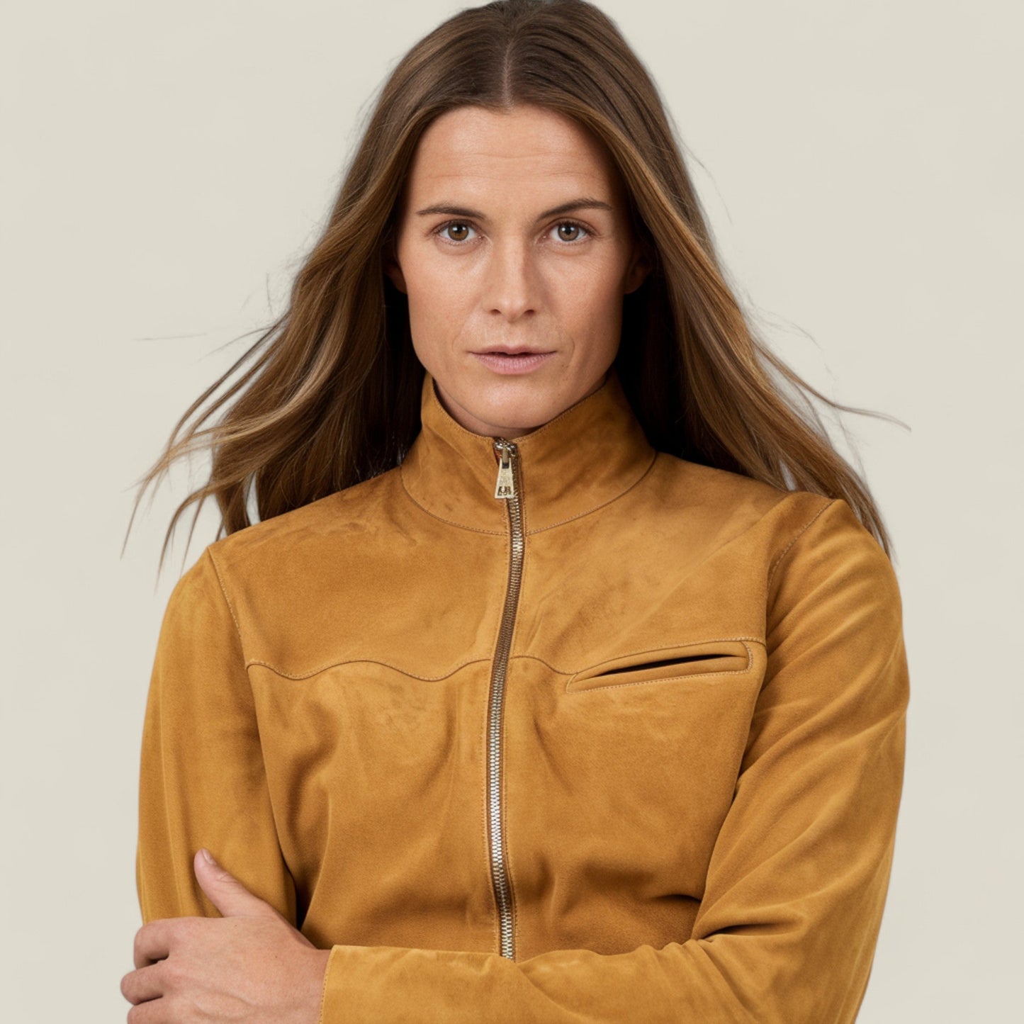 Maya - elegant og flatterende bomberjakke for hverdagsbruk