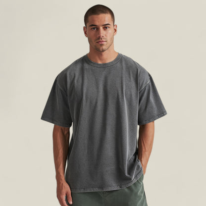 Ethan - Lett 3-pakning med T-skjorter for menn for avslappede sommerdager