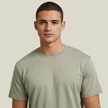 Liam - Uunnværlig T-skjorte med rund hals og tidløs stil og komfort