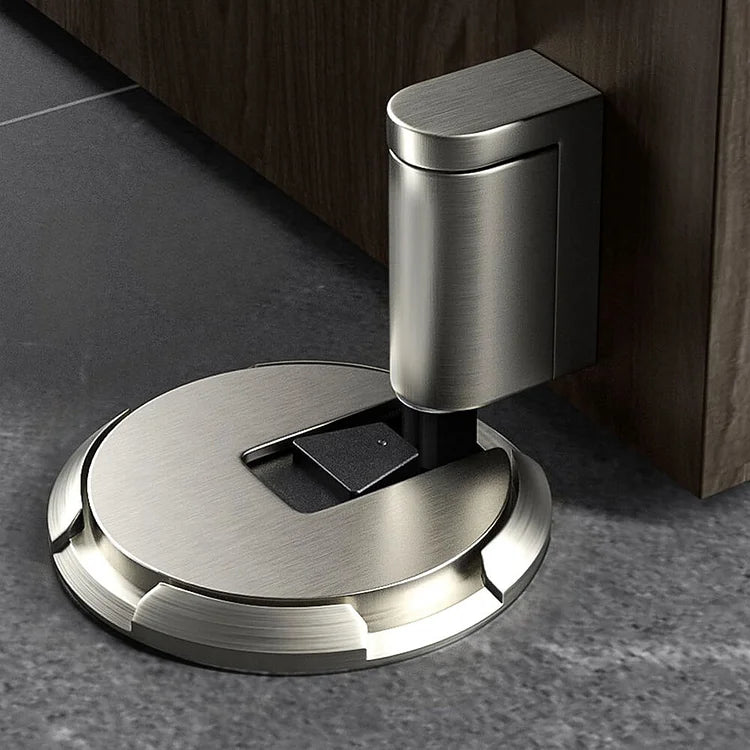 DoorGuard - Mekanisk Gulv Dørstopper med Holdbar Konstruksjon og Moderne Design