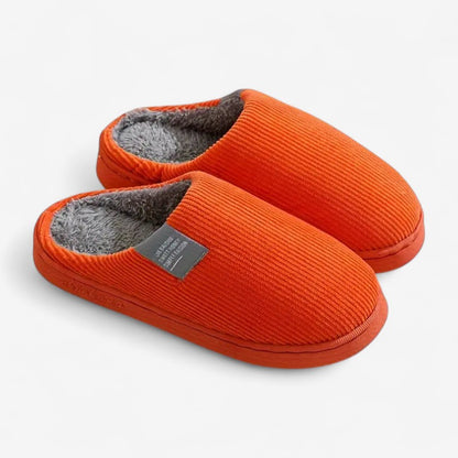 Solveig – Tøfler med flat hæl og rund tå