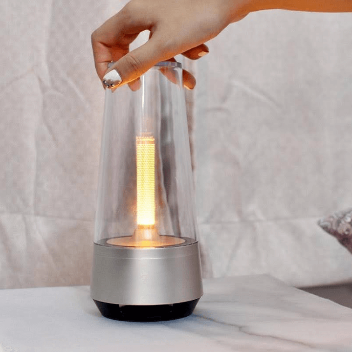 LumiAura - Romantisk LED-lampe i stearinlysstil som kan dimmes