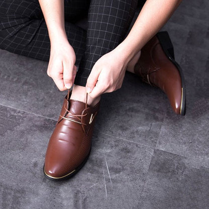 StrideFlex - Komfortable Herresko med Fleksibel Sål