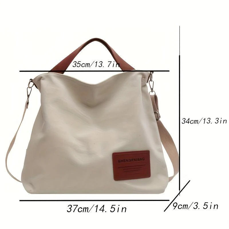 AdeleBag - elegant skulderveske i lerret for en moderne livsstil