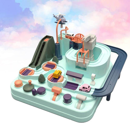 KiddoQuest - Interaktivt redningseventyr i byen med manuell bilbane og morsomme utfordringer