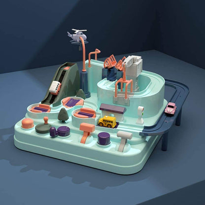 KiddoQuest - Interaktivt redningseventyr i byen med manuell bilbane og morsomme utfordringer