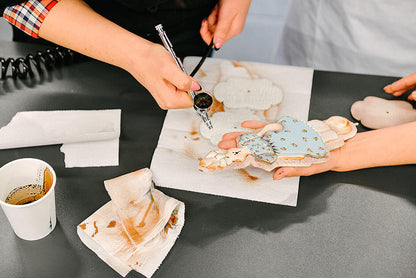 DecoSpray - Airbrush-sett for presisjonsdekorering av kaker småkaker og mer