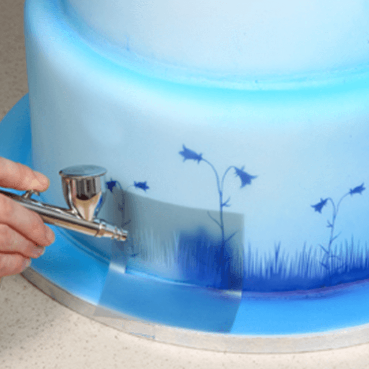 DecoSpray - Airbrush-sett for presisjonsdekorering av kaker småkaker og mer