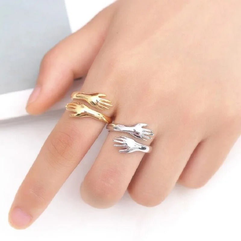 Emma - Emma - Symbolsk justerbar ring for ubrytelige bånd | 1+1 Gratis