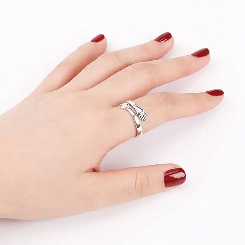 Emma - Emma - Symbolsk justerbar ring for ubrytelige bånd | 1+1 Gratis