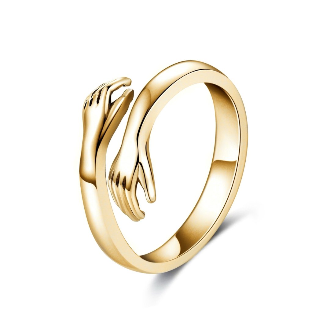 Emma - Emma - Symbolsk justerbar ring for ubrytelige bånd | 1+1 Gratis