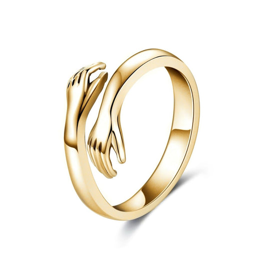 Emma - Emma - Symbolsk justerbar ring for ubrytelige bånd | 1+1 Gratis