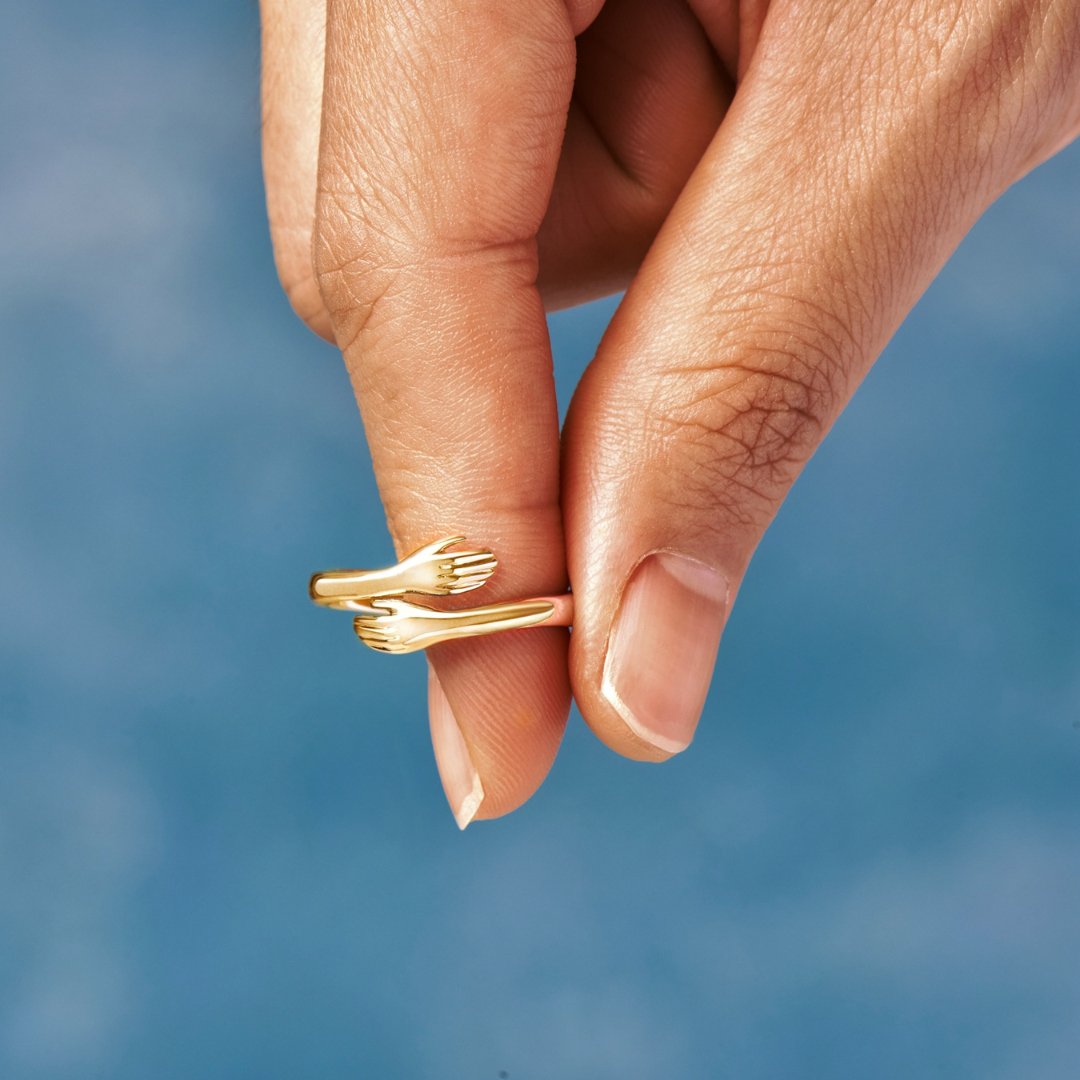 Emma - Emma - Symbolsk justerbar ring for ubrytelige bånd | 1+1 Gratis