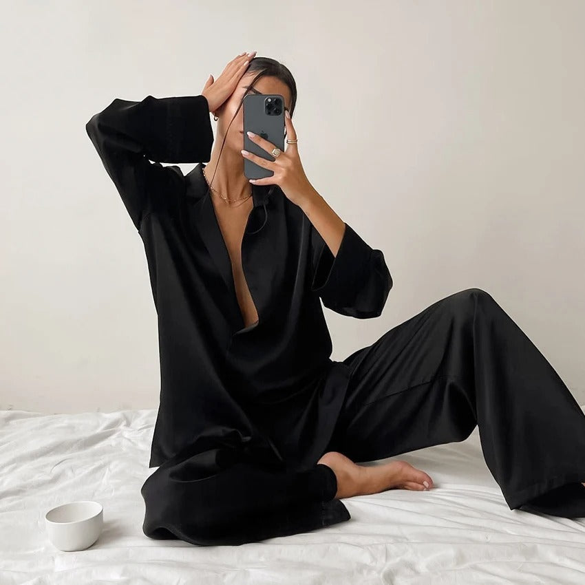 Nova - Overdimensjonert pyjamassett for luksuriøs komfort