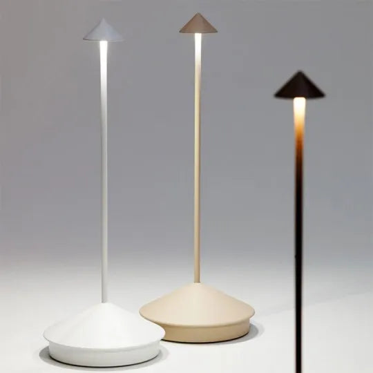 GlowSphere - Trådløst USB oppladbart LED-lys med berøringskontrolllysstyrke