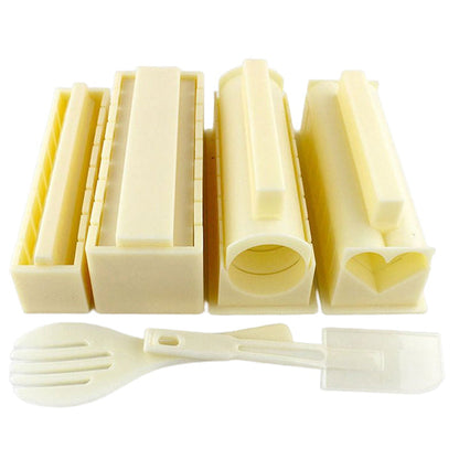 SushiEase - Sushiformsett for Enkle og Hjemmelagde Delikatesser