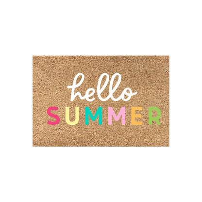 HomeEase - Dekorativ Velkomstdørmatte med Sklisikker Overflate