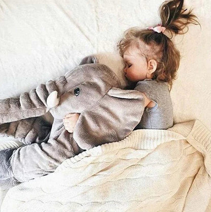 BabyBard - koselig elefantpute for støtte til babyens hode og nakke