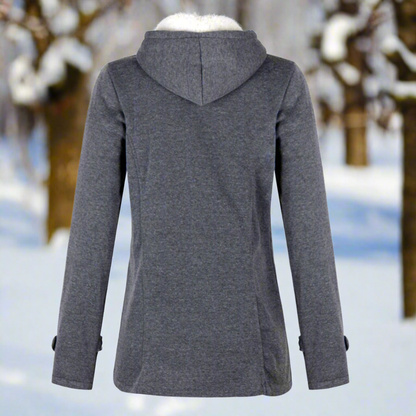 Kamala - hettejakke med knepplukking