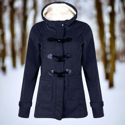 Kamala - hettejakke med knepplukking